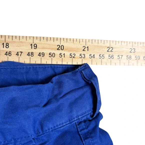 Polo Ralph Lauren Mens Blue Chino Shorts Sz 42 Cotton Summer Vacation Old Money - Picture 6 of 10